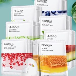 Bioaqua Moisturizing Tender Face Mask Facial Skin Care x 6 Assorted pcs